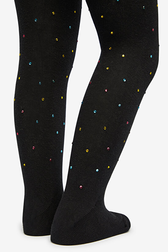 Pretty Bright Siyah Külotlu Çorap - 4