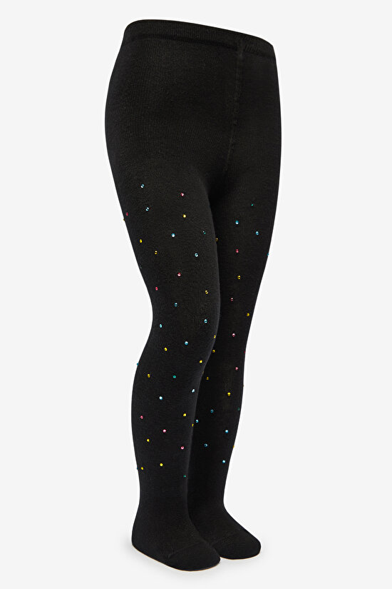 Pretty Bright Siyah Külotlu Çorap - 5