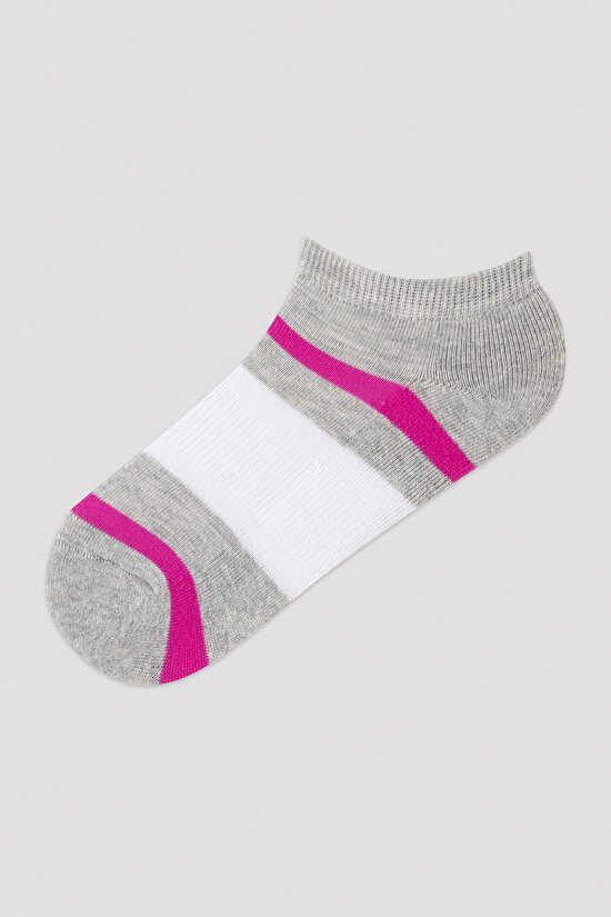 Active Thick Line Towel 2in1 Liner Socks - 3