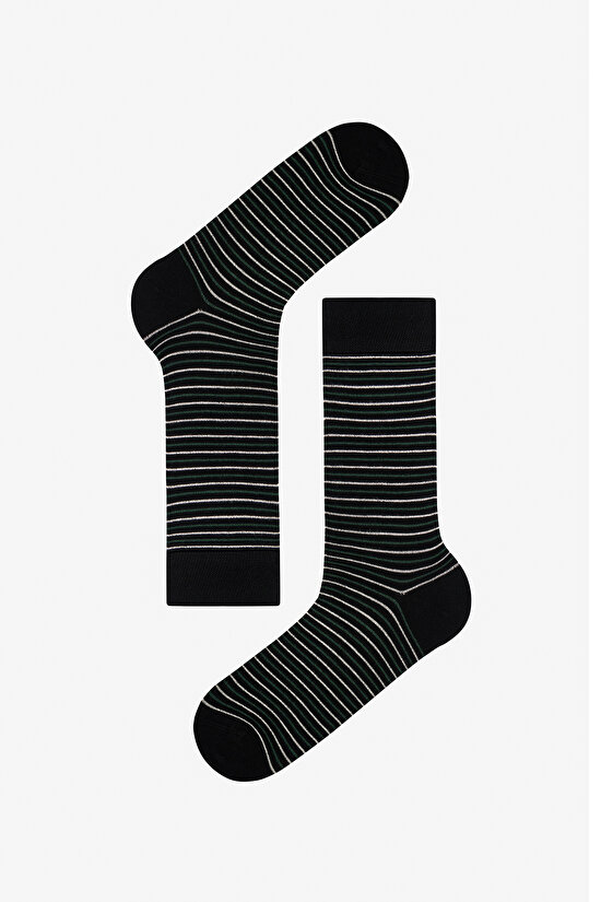 Erkek Renkli Forest Lines 3'lü Soket - 2