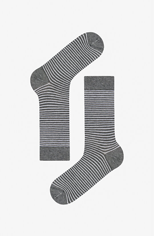 Erkek Renkli Forest Lines 3'lü Soket - 3