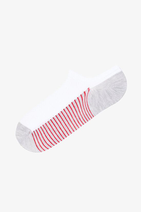 Erkek Fisher 3lü Çok Renkli Sneaker Çorap Erkek Fisher 3lü Çok Renkli Sneaker Çorap - 3