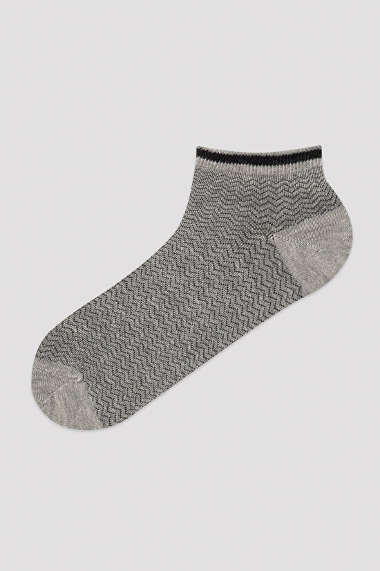 Erkek Balıksırtı 5li Patik Socks - 2