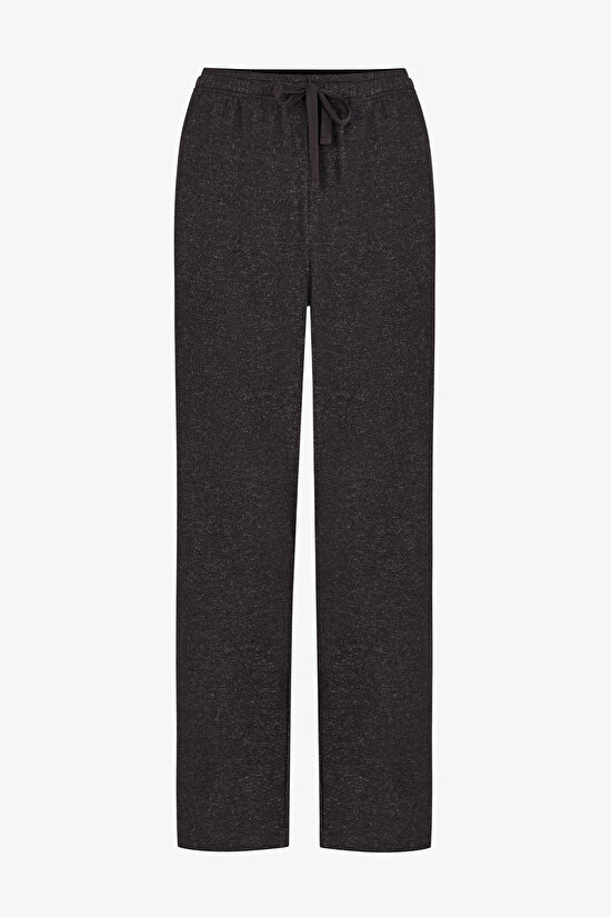 Erkek Gri Glacier Grey Pantolon Uzun Kollu Pijama Takımı - 3