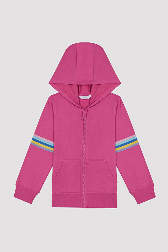 Girls Rainbow Hoodie - 5