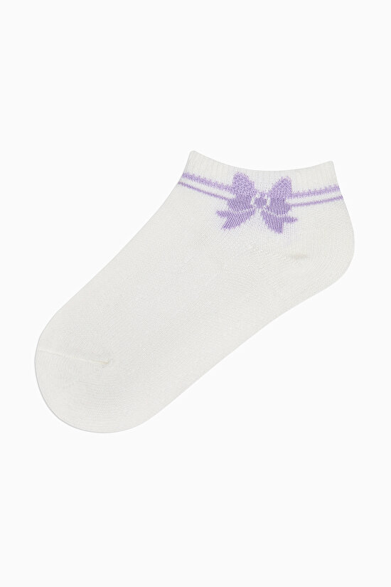 Kız Çocuk Sweet Bow 4lü Patik Çorap - 3
