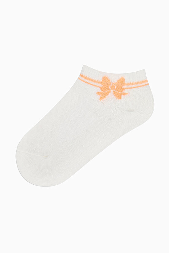 Kız Çocuk Sweet Bow 4lü Patik Çorap - 4