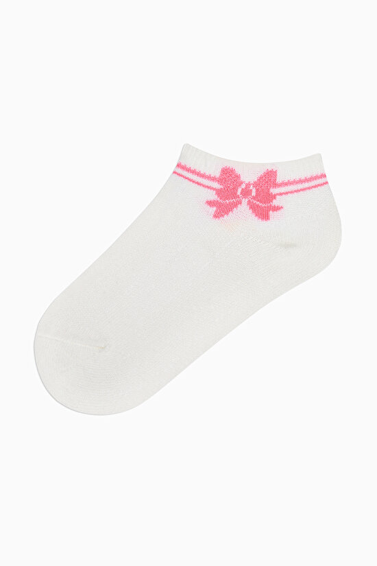 Kız Çocuk Sweet Bow 4lü Patik Çorap - 5