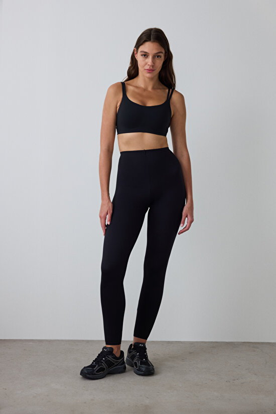 Black Miracle Fit Leggings - 1