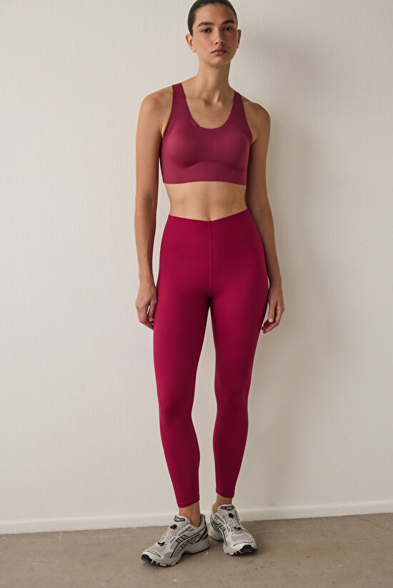 #İzbırakmaz Bordo Orta Destek Zero Feel Spor Sütyeni #İzbırakmaz Bordo Orta Destek Zero Feel Spor Sütyeni - 3