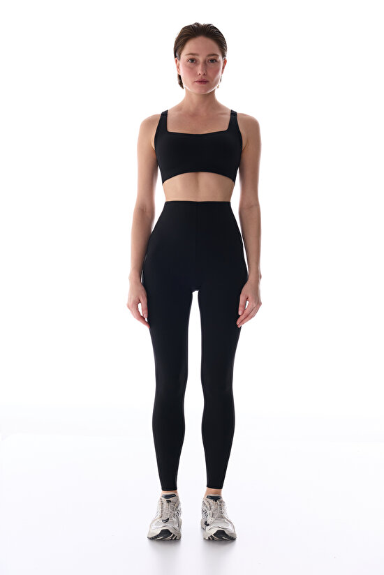 Siyah Contour Tayt - 5