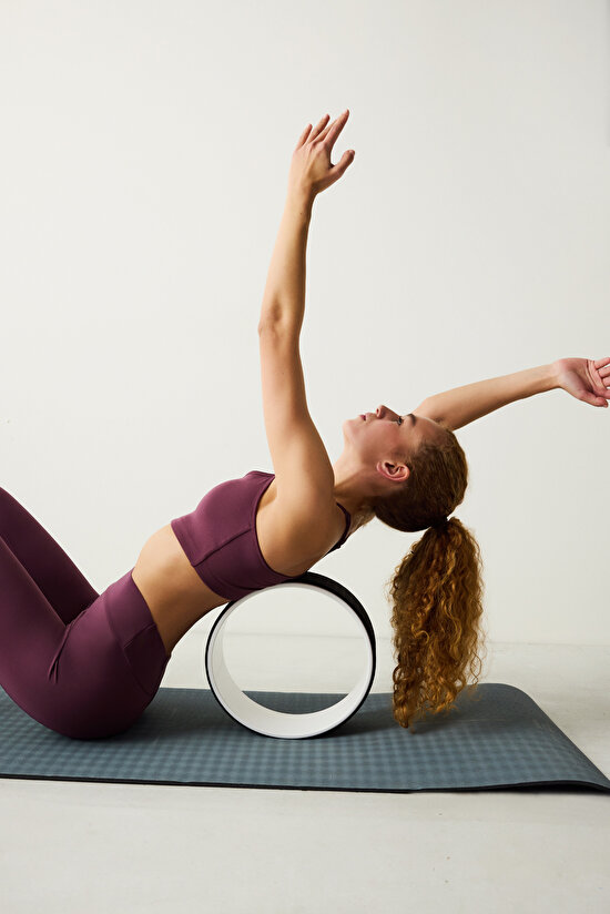 Mürdüm Hafif Destek Arka Detaylı Spor Sütyeni - 5