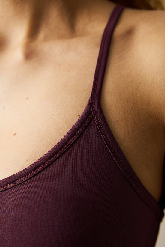 Mürdüm Hafif Destek Arka Detaylı Spor Sütyeni - 7