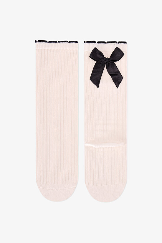 Kız Çocuk Preppy Sweetie Pantolon Çorabı - 1