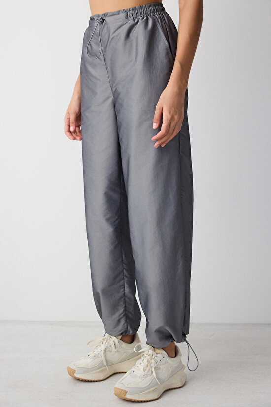 Parachute Shiny Grey Jogger - 1