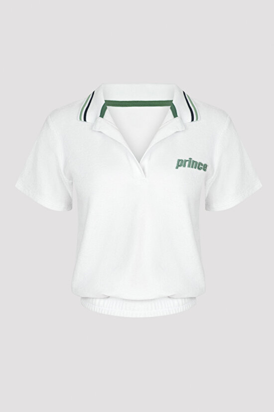 Havlu Kumaş Beyaz Tişört -Prince Koleksiyonu - 9