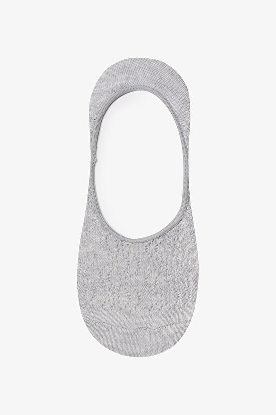 3 Çift Pamuklu Delikli Nefes Alabilen Babet Çorap 3 Çift Pamuklu Delikli Nefes Alabilen Babet Çorap - 4