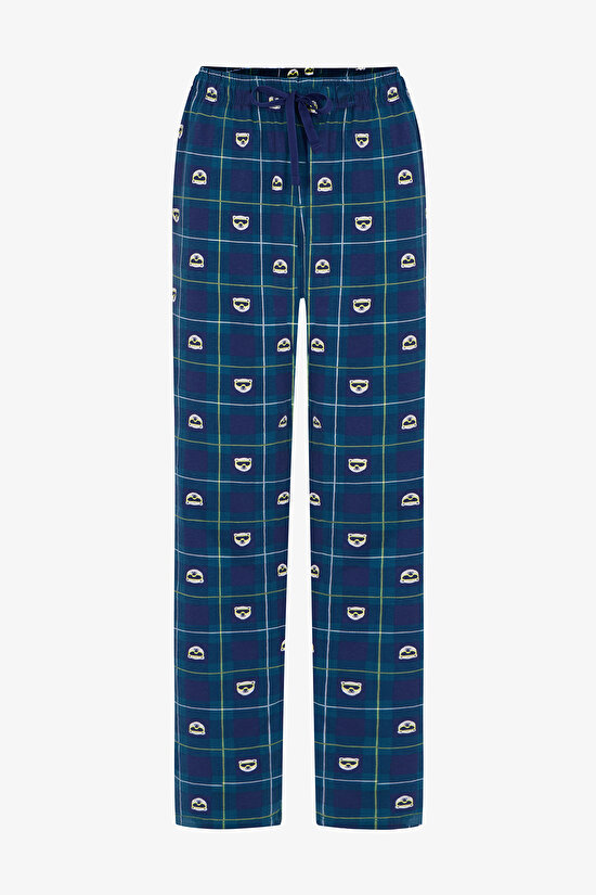 Erkek White Zone Pantolon Uzun Kollu Pijama Takımı - 3