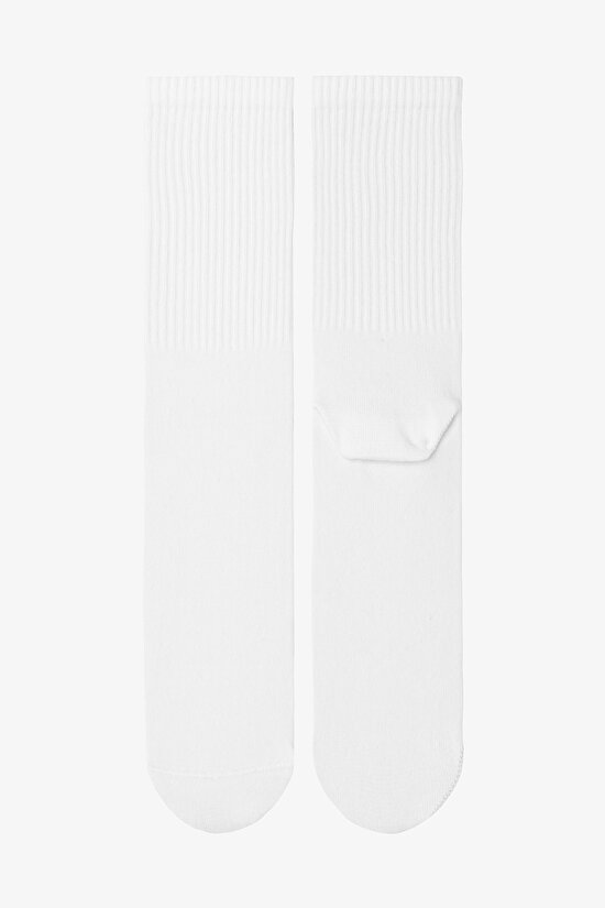 2 Çift Pamuklu Tavşan Desenli Soket Çorap - 3