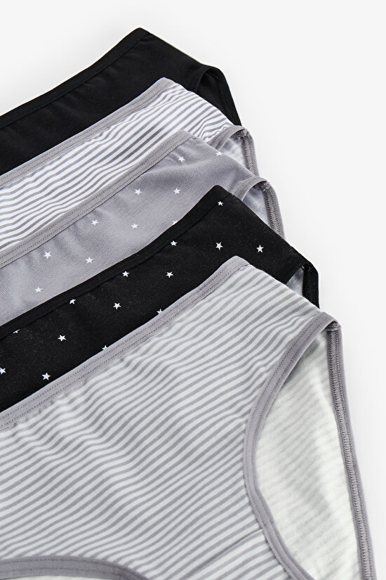 Kız Çocuk Stars Yıldız Desenli 5'li Külot - 7