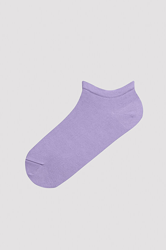 Vibrant Colors Çok Renkli 5li Patik Çorap - 2