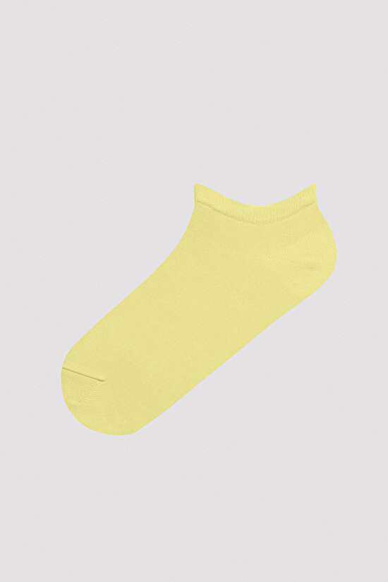 Vibrant Colors Çok Renkli 5li Patik Çorap - 4