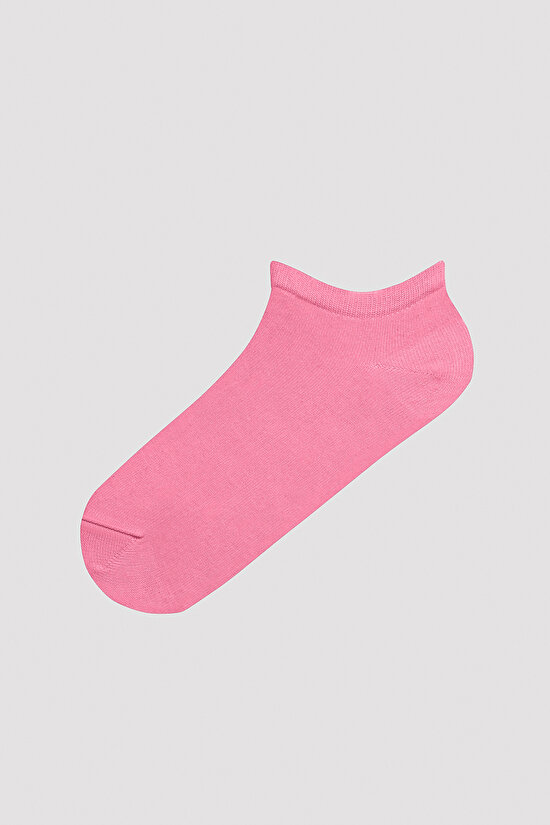 Vibrant Colors Çok Renkli 5li Patik Çorap - 6