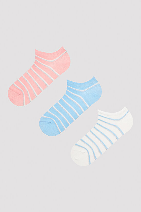 Silvery Line 3n1 Liner Socks - 1