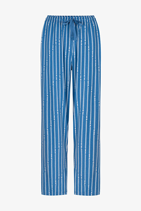 Men's Refined Pantolon Striped Short Sleeve Pyjama Set - 3