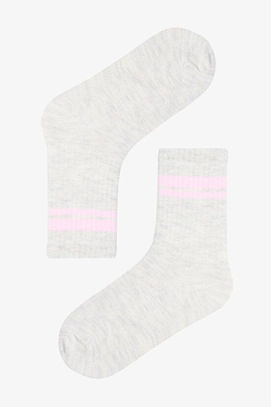 Kız Çocuk Sporty Girls Çok Renkli 4lü Soket Çorap - 4