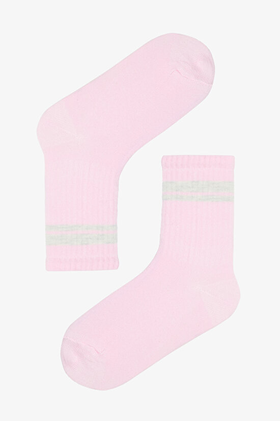 Kız Çocuk Sporty Girls Çok Renkli 4lü Soket Çorap - 5