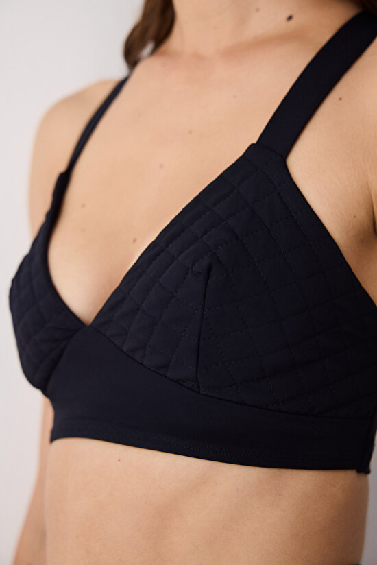 Sıiyah Sırt Detay Bruna Spor Sütyeni - Saude Koleksiyonu - 4