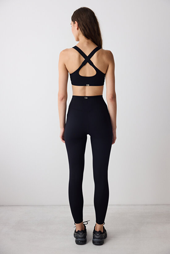 Sıiyah Sırt Detay Bruna Spor Sütyeni - Saude Koleksiyonu - 6