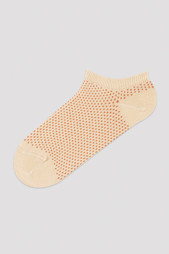 Minik Puantiyeli 5li Patik Çorap - 3