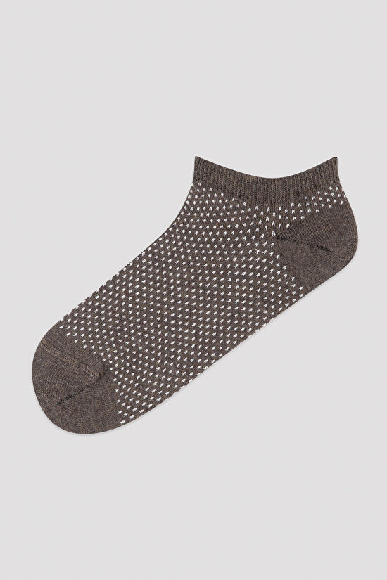 Minik Puantiyeli 5li Patik Çorap - 4