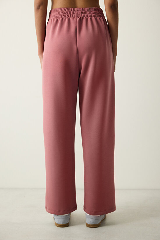 Modal Straight Gül Kurusu Pantolon  - 4