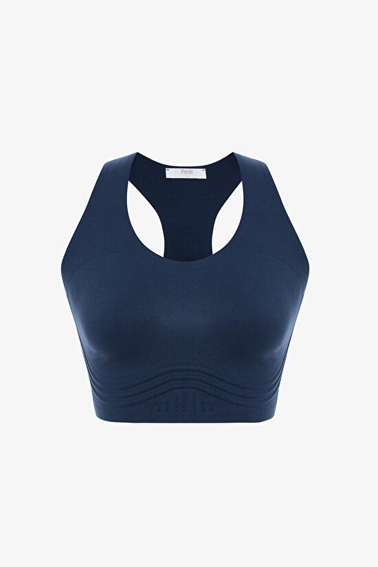 Lacivert Flexline Spor Sütyeni - 1