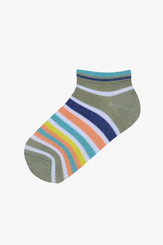 Boys Summer Multi Colour 4in1 Liner Socks Boys Summer Multi Colour 4in1 Liner Socks - 4