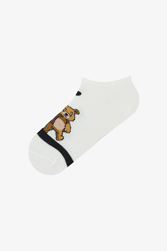 Kız Çocuk Lovely Bear 3lü Patik Çorap Kız Çocuk Lovely Bear 3lü Patik Çorap - 4