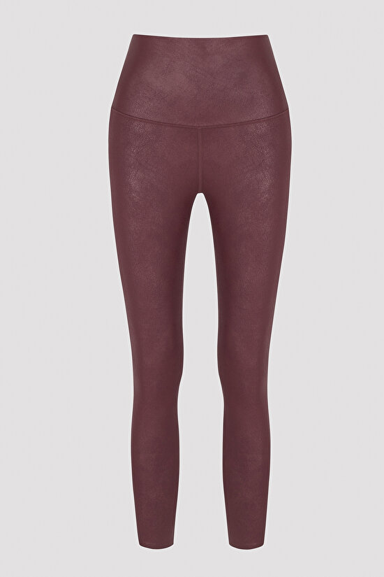 Miracle Pop Up Leather Leggings - 5