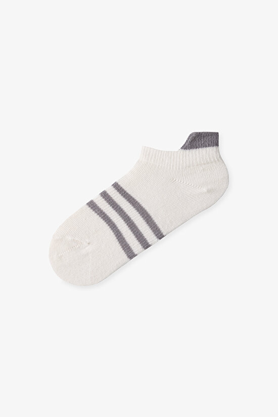 Boys Dynamic Stripes 4in1 Tab Liner Socks - 2