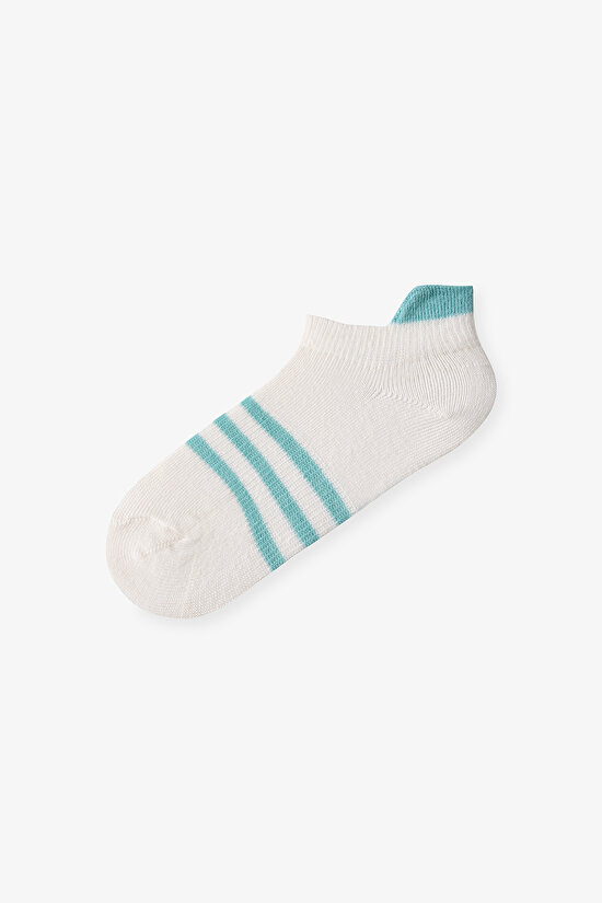 Boys Dynamic Stripes 4in1 Tab Liner Socks - 3