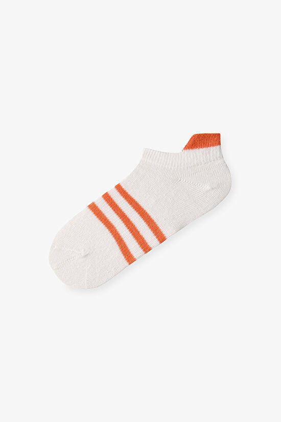 Boys Dynamic Stripes 4in1 Tab Liner Socks - 5