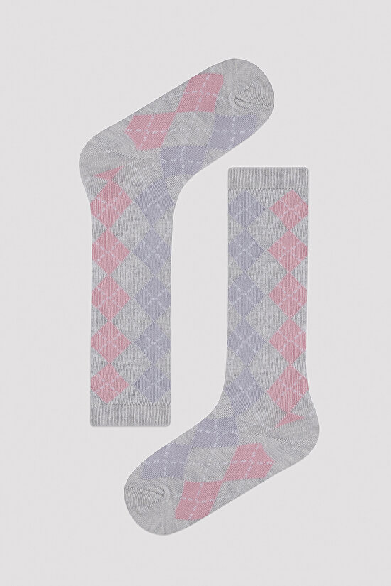 Kız Çocuk Softy Diamond Çorap - 1