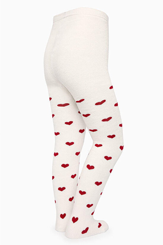 Pretty Heart Towel Külotlu Çorap - 4