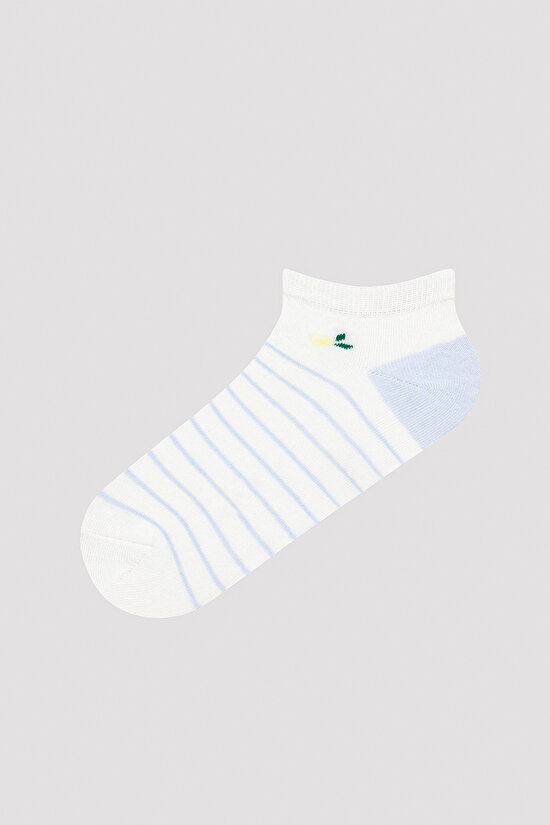 Lemon Stripe 3in1 Liner Socks - 3