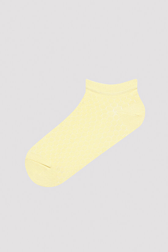 Lemon Stripe 3in1 Liner Socks - 4