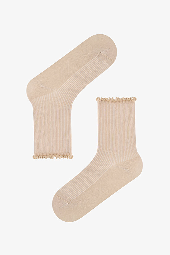 Classy Frill 2in1 Socket Socks - 2