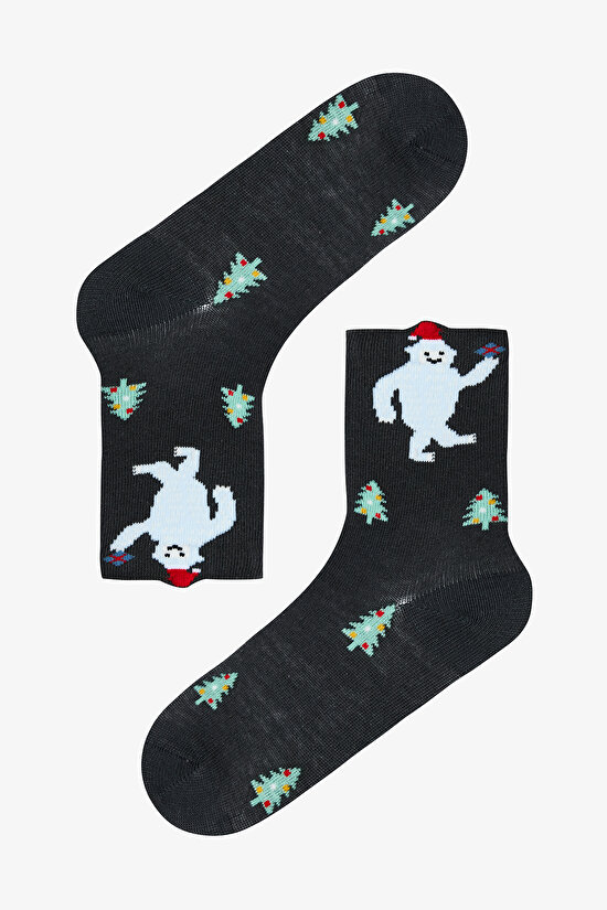 Çok Renkli Erkek Çocuk Yeti 2li Soket Çorap - 2