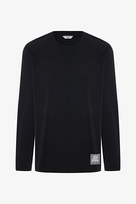 Koyu Antrasit Black Street Pantolon Pijama Takımı - 2